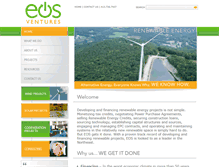 Tablet Screenshot of eos-ventures.com